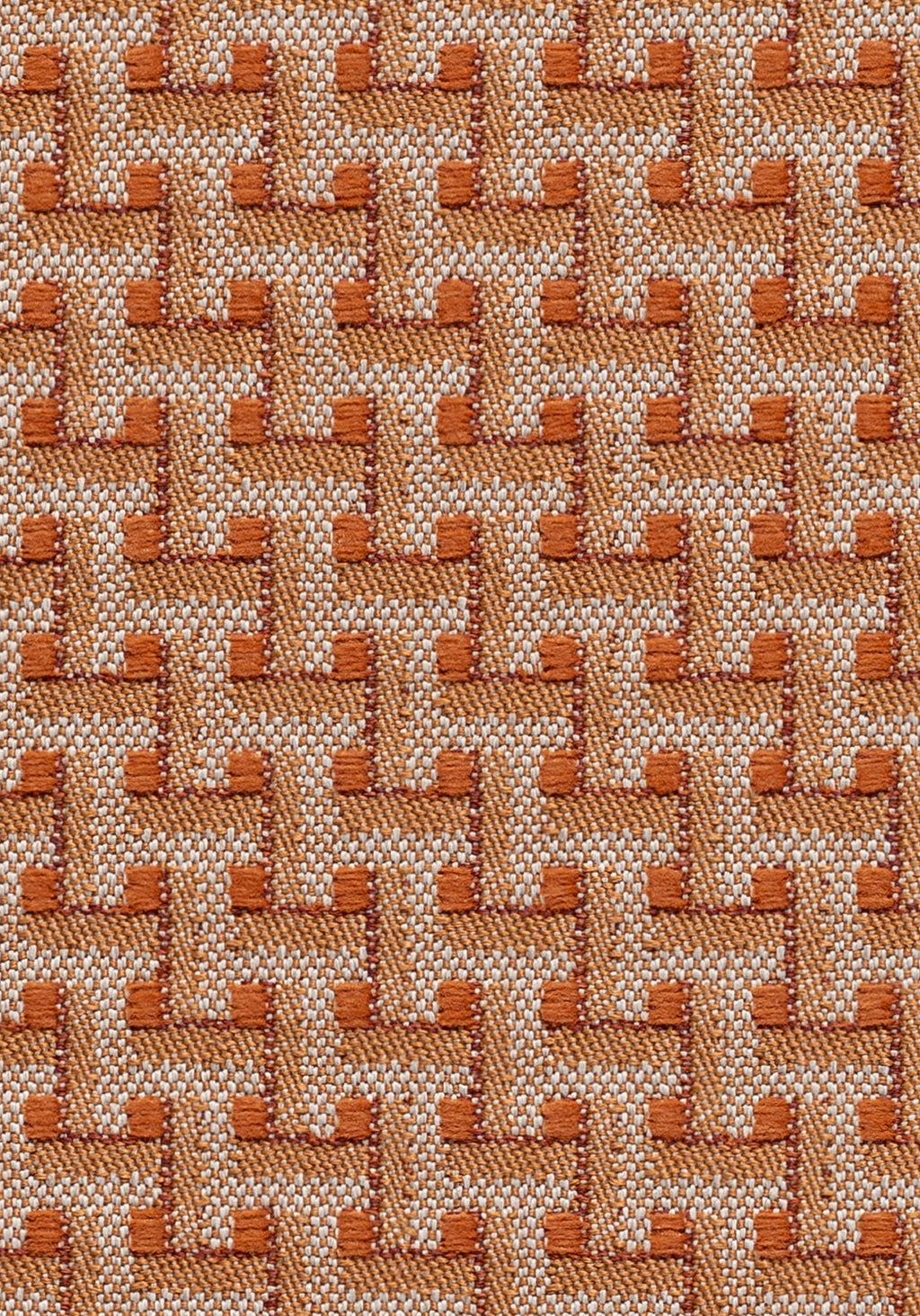 Palais Sitzpouf Janis Dunkles Orange