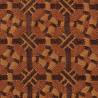 Palais Cushion Cleo Old Rose &amp; Raffia