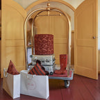 Palais Kissen Siena Bloom Spice & Koralle