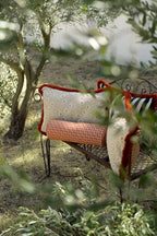 Palais Outdoor Rollkissen Janis Dunkles Orange