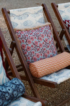 Palais Outdoor Rollkissen Janis Dunkles Orange
