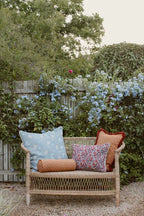 Palais Outdoor Rollkissen Janis Dunkles Orange