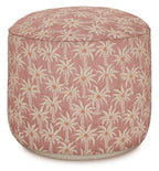 Pouf d'assise Palais intérieur et extérieur Yin Sable & Écru
