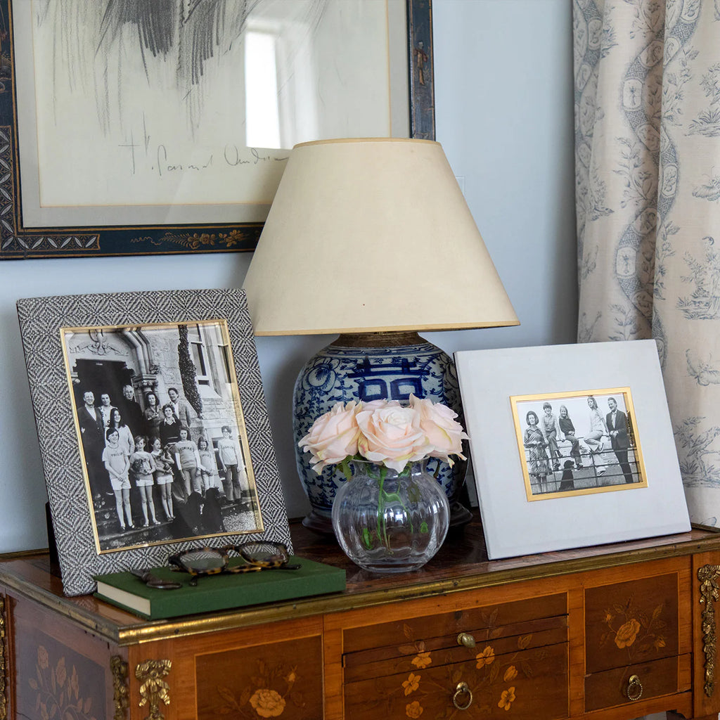 Addison Ross Picture Frame Charcoal Grey Velvet