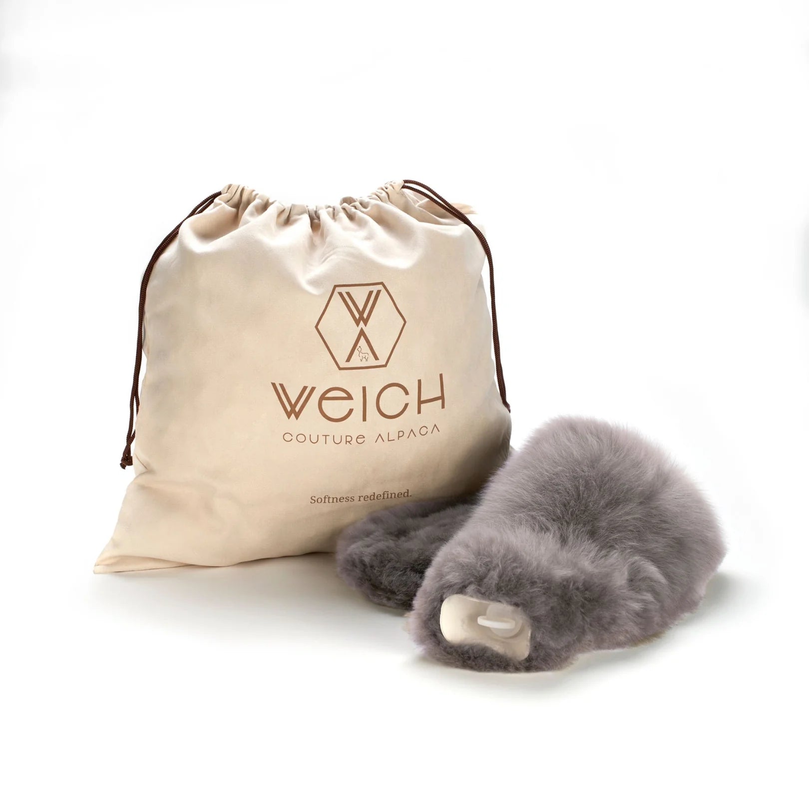 WEICH Schlauchwärmflasche Tubo, Farbe Silver Grey