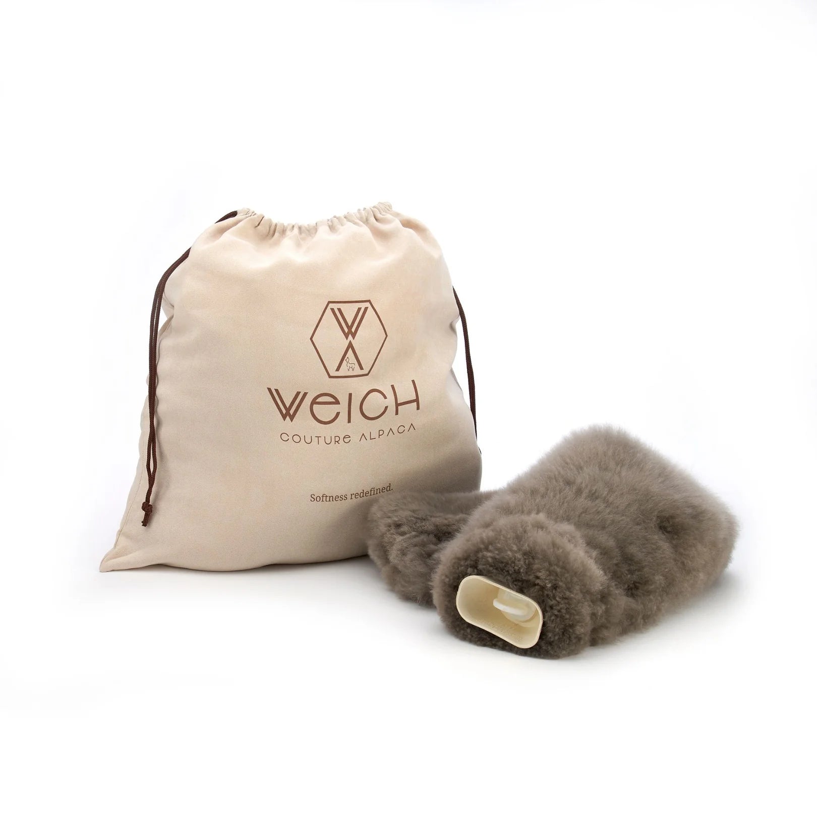 WEICH Schlauchwärmflasche Tubo, Farbe Dark Champagne