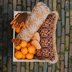 Palais Outdoor Rollkissen Laura Rose & Karamell