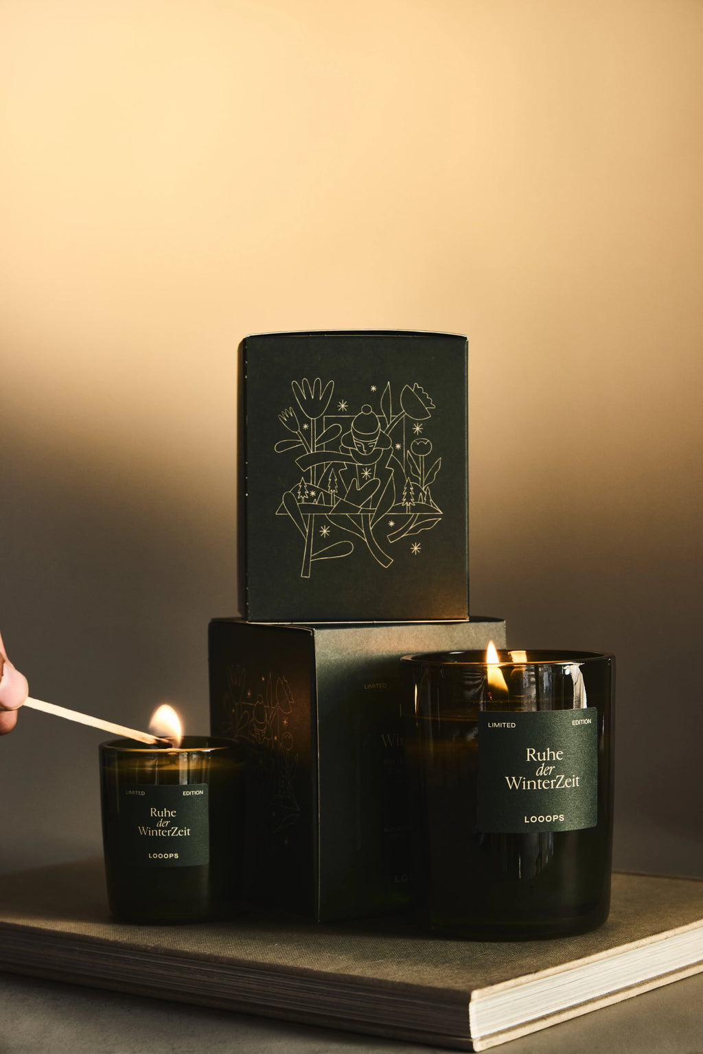 Looops scented candle · Sonnenstund · 250g