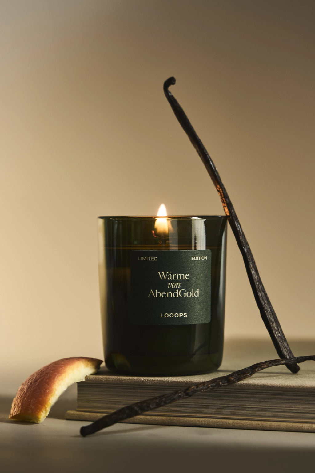 Looops Duftkerze Abendgold · Starter - Set