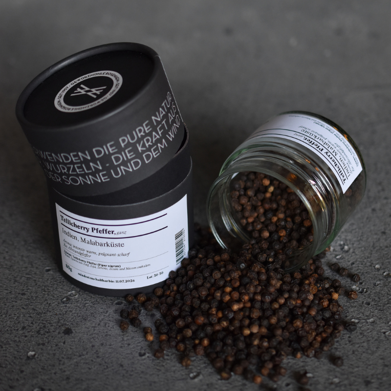 Tellicherry Pfeffer (TGEB) aus Indien